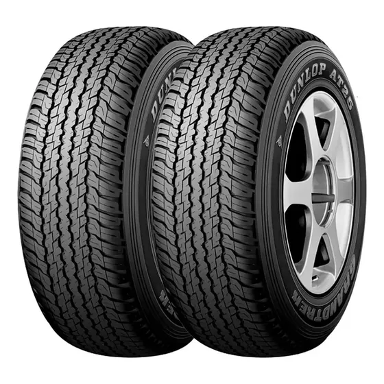 Kit 02 Pneus 265/60 R18 Dunlop Grandtrek At25 110h