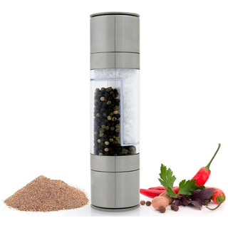 Molinillo Doble Pimienta Sal Especias Molino Cocina Moler Molinillo Doble Pimienta Sal Especias Molino Cocina Moler