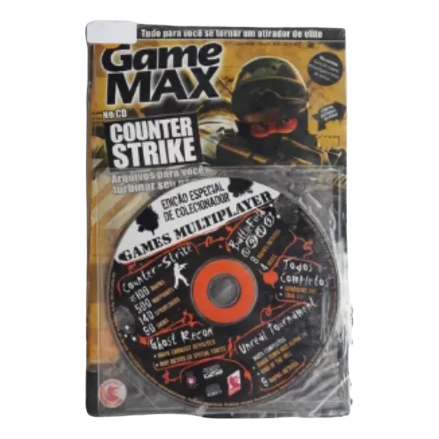 Cd De Jogo Counter Strike Games Multiplayer Game Max 