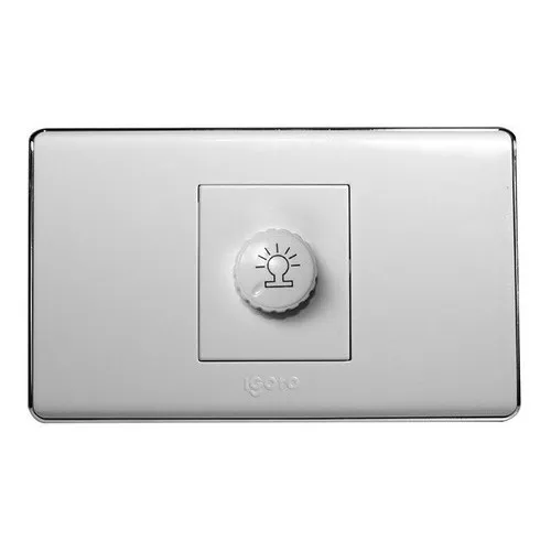 Interruptor Dimer Igoto A6081 Sencillo Igoto Dimmer Apagador