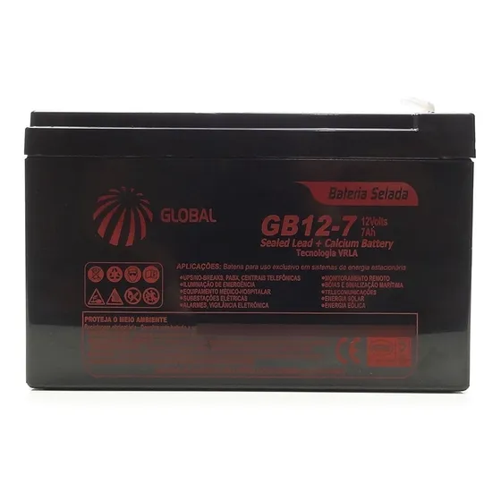 Bateria No Break Enermax Power Guard Ii 1400va (2 X 12v 7ah)