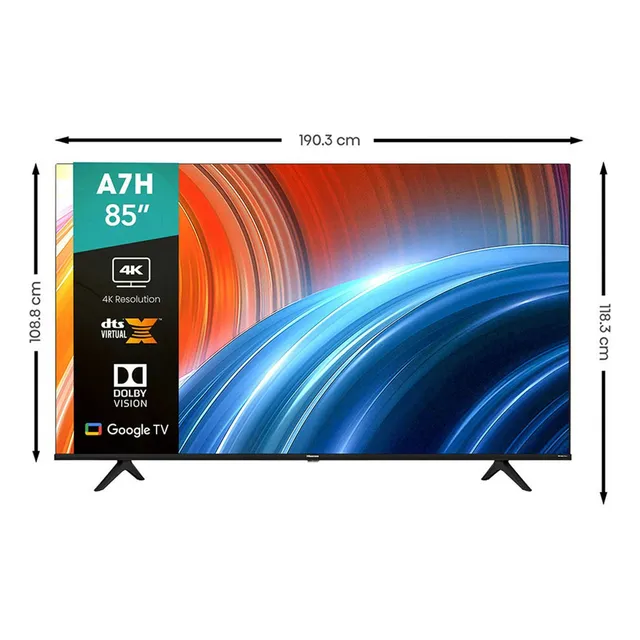 Pantalla Hisense 85 Pulgadas 4k Uhd Dolby Vision Google Tv