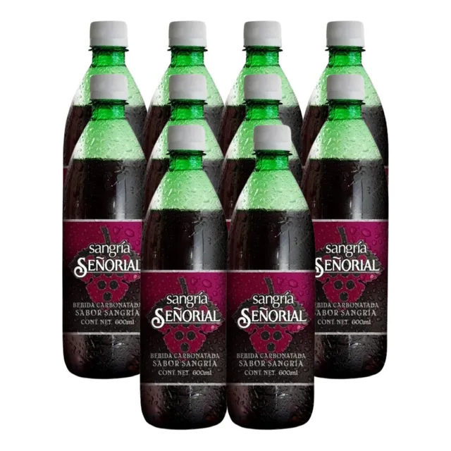 Refresco Sangria Señorial Pet 600 Ml 12 Pack (12 Piezas)