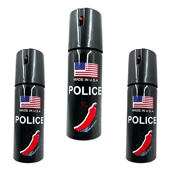 Gas Pimienta Paralizante X3 De 60ml Lacrimógeno Defensa