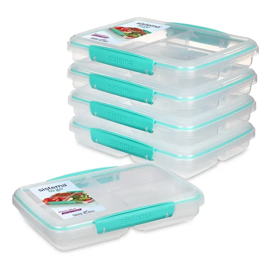 Sistema To Go Contenedores Multidivididos Para Comidas