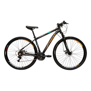 Bicicleta Aro 29 Rino Everest Disco 21v Cambios Index Cor Preto/prata/laranja Tamanho Do Quadro 15 Bicicleta Aro 29 Rino Everest Disco 21v Cambios Index Cor Preto/prata/laranja Tamanho Do Quadro 15