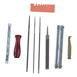 Afilador De Motosierra, Herramienta Para Limar, 10 Piezas, D Afilador De Motosierra, Herramienta Para Limar, 10 Piezas, D