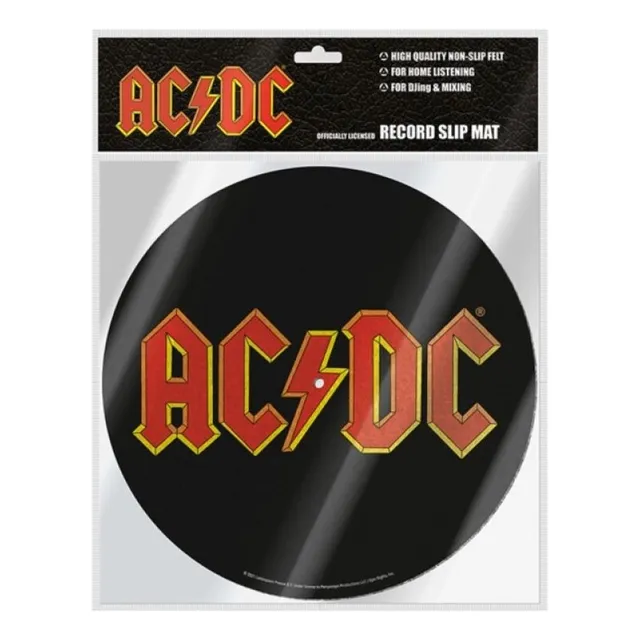 Slip Mat Ac/dc Tornamesa Musicovinyl