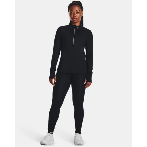 Buzo Under Armour Ua Qualifier Run 1/2 Zip Negro Mujer