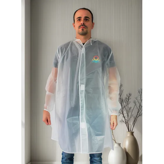 Poncho De Lluvia Piloto Impermeable Con Capucha Plegable 