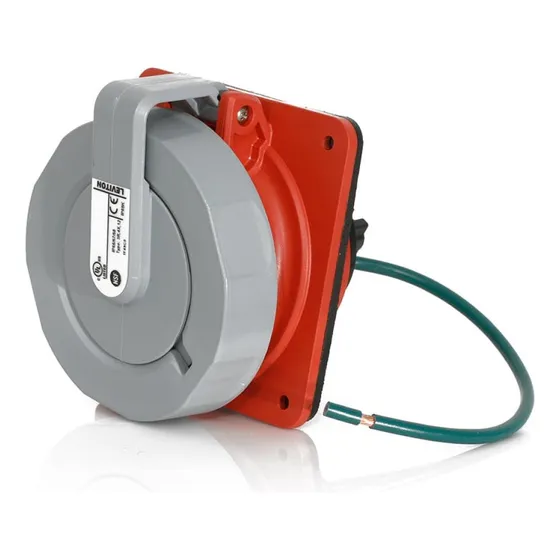 Receptaculo Pin & Sleeve Serie Lev 30a 30480v 3p4h 7h Ip66 L
