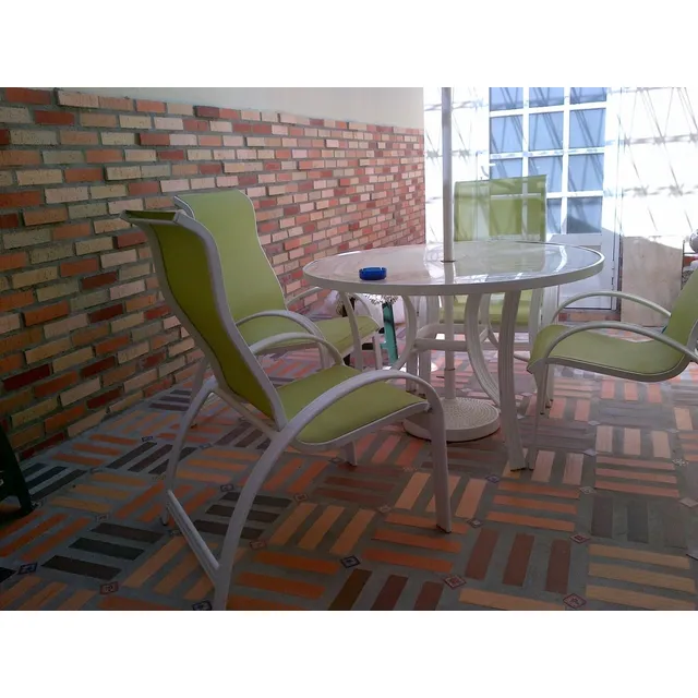 Juego De Comedor Para La Casa De Playa O Jardines De 6 Silla