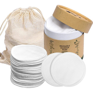 20 Piezas Reutilizables Almohadillas Removedor De Maquillaje 20 Piezas Reutilizables Almohadillas Removedor De Maquillaje