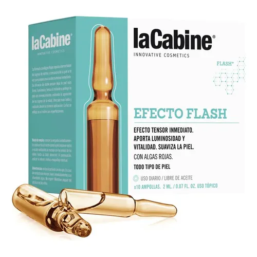 Ampolla La Cabine 2 Ml Flash Effect 10 Unidades