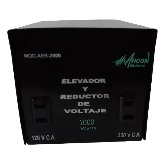 Elevador Y Reductor De Voltaje 1000 Watts 