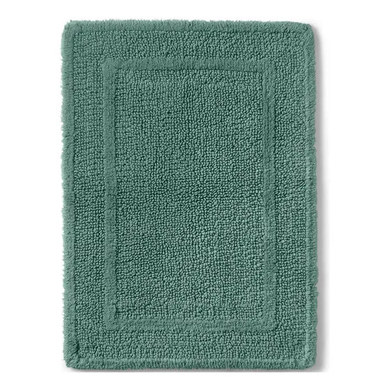 Lands' End Alfombra Reversible Algodon Esencial Hoja Perenne
