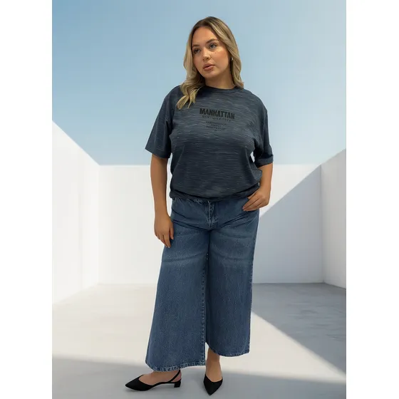 Remera Estampa Manhattan Dama T- Especial