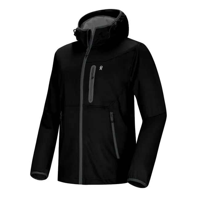 Chaqueta Softshell Ligera Con Capucha Para Correr, Senderism