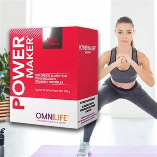 Power Maker Omnilife X30 Sobres Inc/envio Naranja