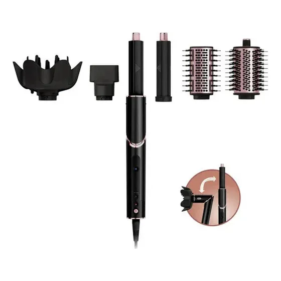 Multiestilizador Shark Flexstyle Alisar Dar Volumen Negro
