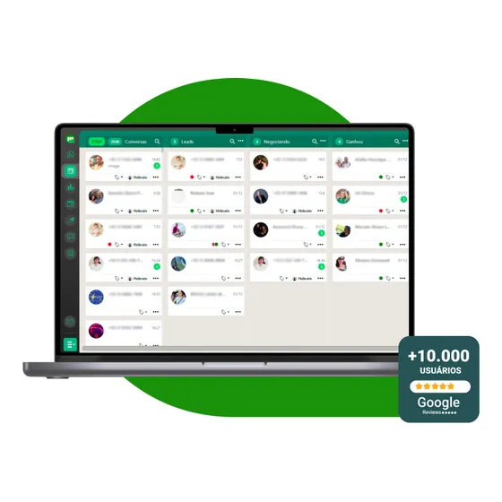 Extensão Whatsapp: Kanban  Chatbot  Disparos Automatico