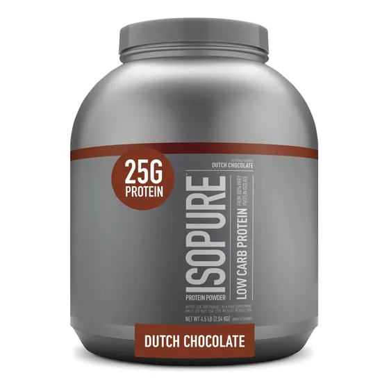 Proteína En Polvo Isopure Whey Isolate 25 G De Chocolate Hol