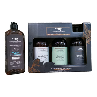 3 Jabones P/manos + 1 Shower Gel 3 En 1 Ludwig And Wiggstein 3 Jabones P/manos + 1 Shower Gel 3 En 1 Ludwig And Wiggstein