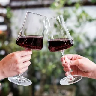 6 Taças Cristal Vinho 460ml Linha Xtra Titanio Cor Transparente 6 Taças Cristal Vinho 460ml Linha Xtra Titanio Cor Transparente