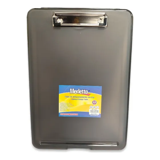 Carpeta Con Deposito Y Tabla De Chequeo C/gancho Merletto