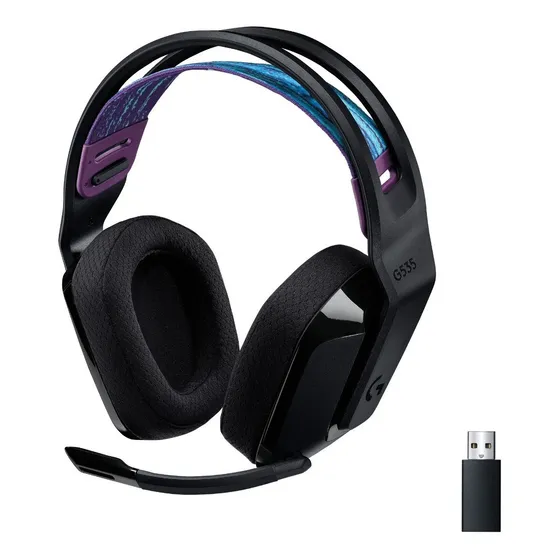 Audifono Gamer Wireless Logitech G535 Black Pc/ps4/ps5 Color Negro