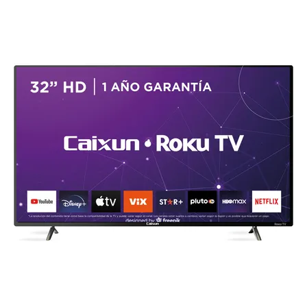 Smart TV Caixun LED 32" HD Roku TV C32V1HR Smart TV Caixun LED 32" HD Roku TV C32V1HR