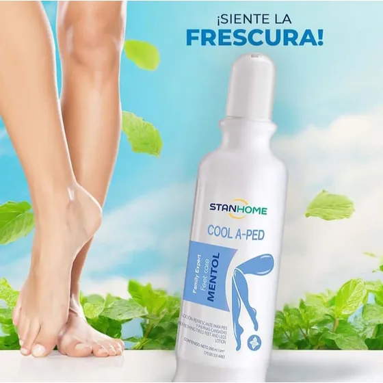 Cool A-ped Stanhome Mentol Árnica Eucalipto Loción 250 Ml