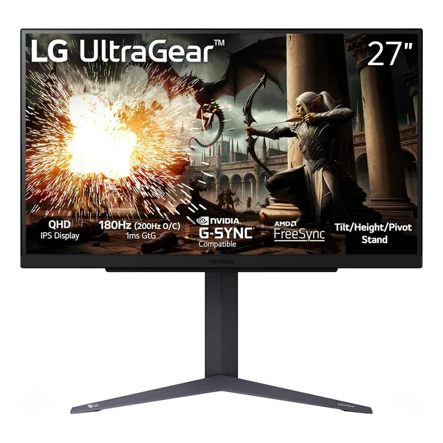 Monitor Gamer LG 27gs75q-b Ultragear Qhd 200hz 1ms 27''