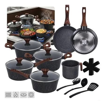 🔥 Conjunto de Panelas Cerâmica: 51% OFF!