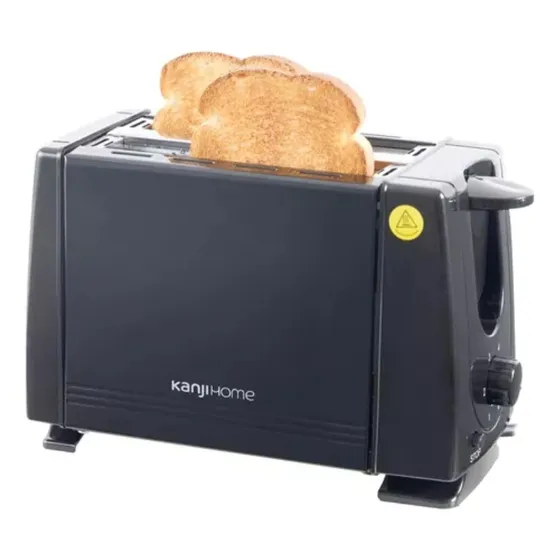 Tostadora Kanji Home Kjh-tm800-03 Negra 800w Color Negro