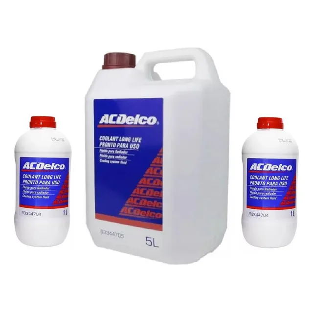 Kit 7 Litros Aditivo Arrefecimento Pronto P/uso Acdelco Gm