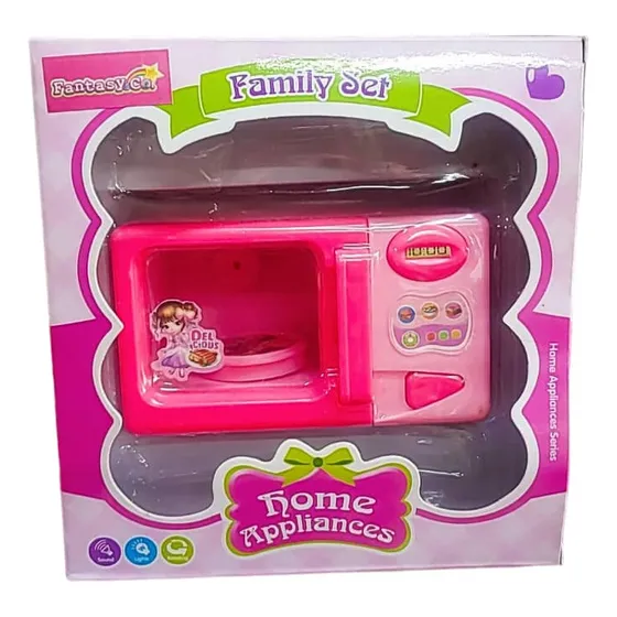 Horno Microondas Niñas Edad 3+ Juguete