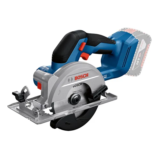 Serra Circular GKS 18V-51 A Bateria 18v Bosch GKS 18V-51 Madeira Sem Escova
