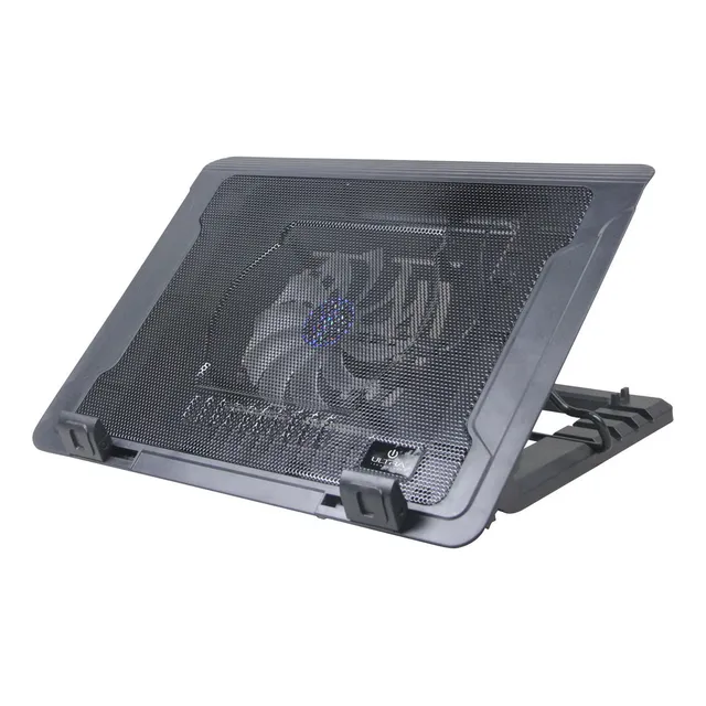 Ventilador Notebook 10 A 17 Pulgadas 2 Puertos Usb Luz Azul