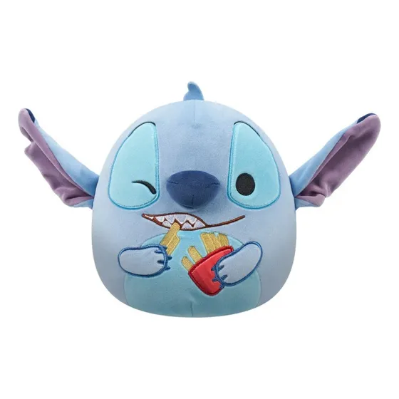 Peluche Squishmallows Stitch Con Papas Fritas - 20 Cm