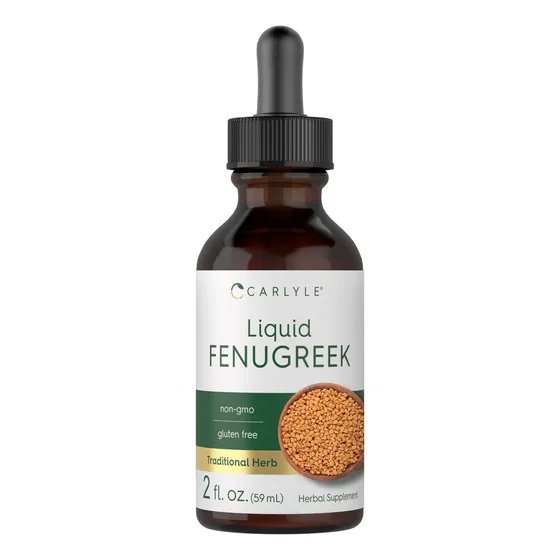 Suplemento Líquido De Extracto De Fenogreco Carlyle, 60 Ml
