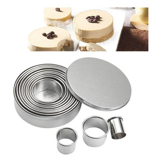 12 Moldes Pasteles Tartas Horno Redondos Chiquitas Pequeñas 12 Moldes Pasteles Tartas Horno Redondos Chiquitas Pequeñas