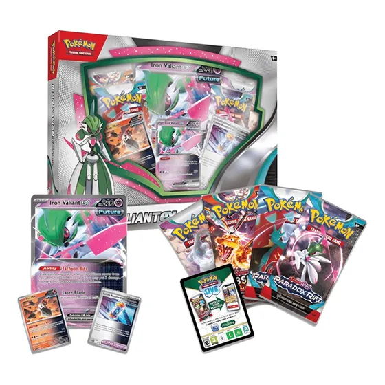 Pokemon Tcg Iron Valiant Ex Box Ingles