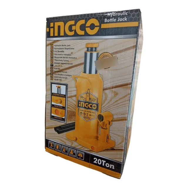 Gato Tipo Botella Hidraulico 20 Tonelada / Ingco