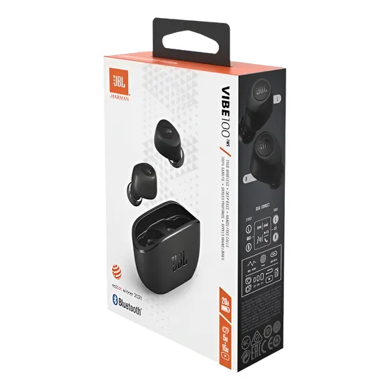 Audífonos Bluetooth Jbl Vibe 100 Harman iPhone Manos Libres
