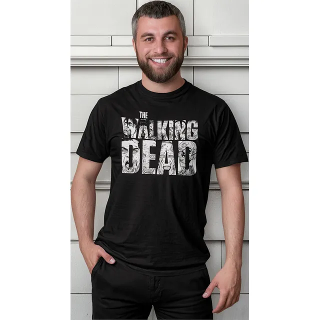 Camisetas The Walking Dead Rick Negan Daryl Zumbis Hq