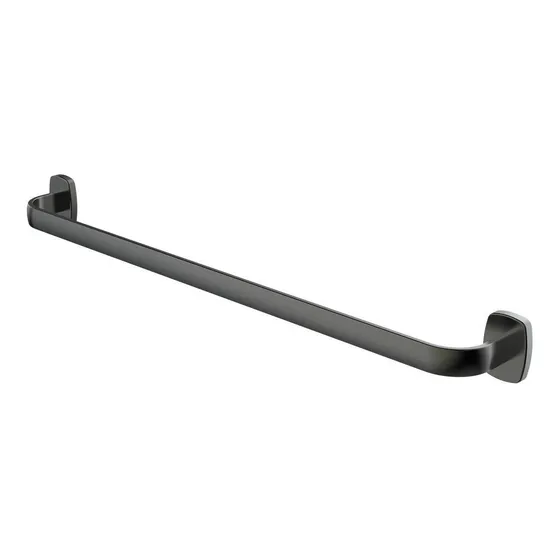 Toallero Barra Fundicion Pacifico Gun Metal Prestige Gris Fp