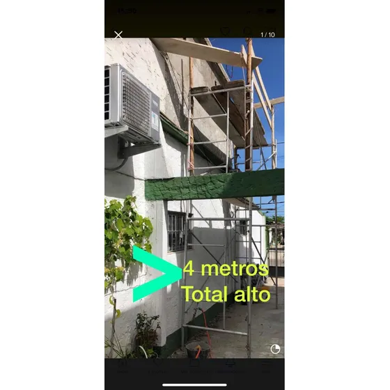 Andamios Tabulares + Lote Varios Para La Construcción