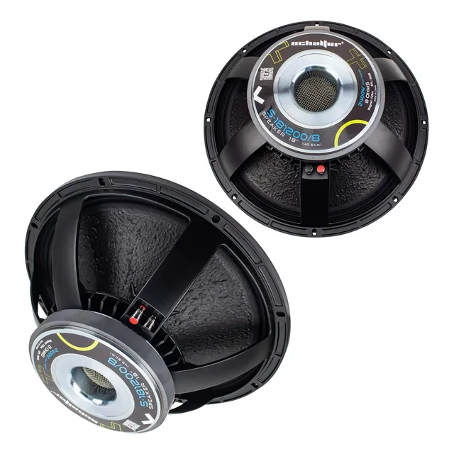 Bocina 18 Pulgadas Schalter 1200w 8ohms Subwoofer 125oz Msi