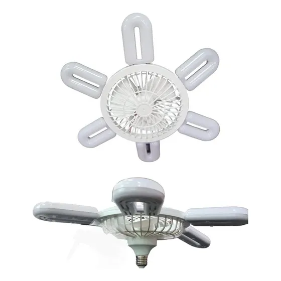 Ventilador Para Techo 6 Aspas  Con Luz Led 